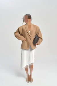 کت بژ تیره برونته