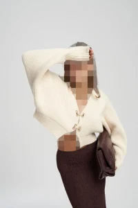 بافت کوتاه بژ لونا